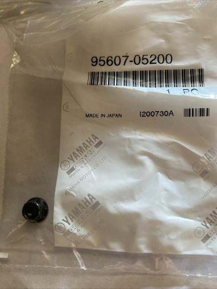 2018 YAMAHA SIDE WINDER VK540 U FLANGE NUT OEM NOS 95607-05200-00 2018 YAMAHA SIDE WINDER VK540 U FLANGE NUT OEM NOS 95607-05200-00