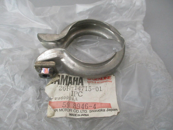 NOS Yamaha OEM Muffler Band 1985-2001 VMX1200 1987-1988 XVZ1300 26H-14715-01