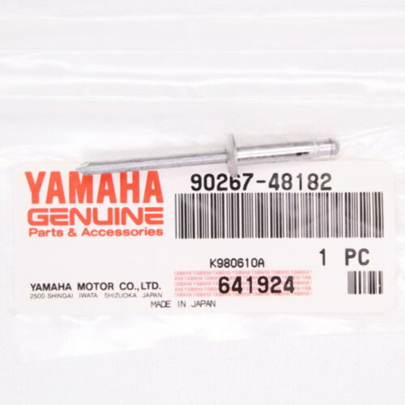 NOS Yamaha OEM Blind Rivet 90267-48182