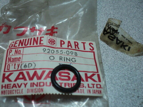 1974-2009 KAWASAKI KZ KLT KLR KLX KL KLE O-RING NOS OEM 92055-098
