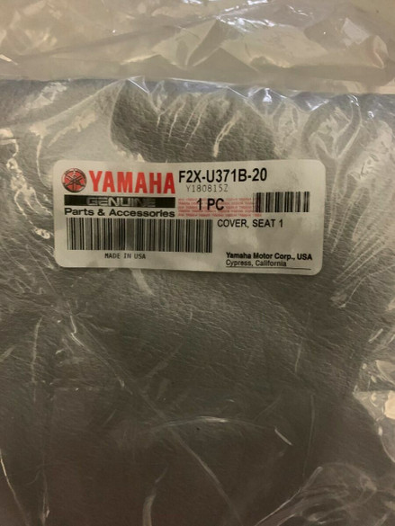 2015-2017 Yamaha WaveRunner VX Series OEM Seat Skin F2X-U371B-20-00