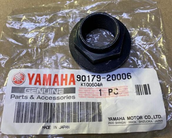 1983-2024 Yamaha ATV UTV Front Wheel Nut Kodiak Grizzly Big Bear Rhino