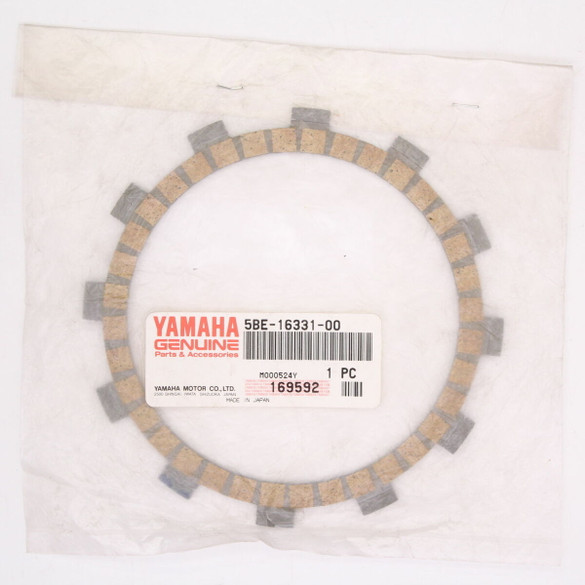 YAMAHA WR400F '98-00 YZ400F '98-99 CLUTCH FRICTION PLATE #2 OEM # 5BE-16331-00