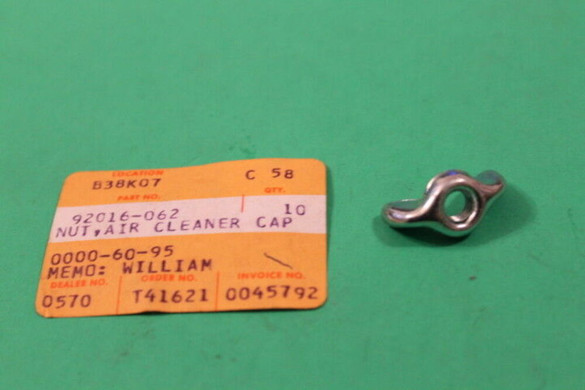 QTY 6 | NOS KAWASAKI 6mm Flanged Nut KH KL KX KZ KDX KXF KXT ZN