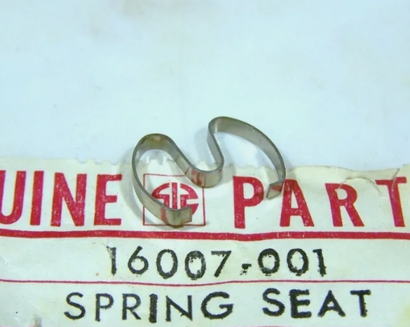 NEW OEM KAWASAKI MT1 KV75 THROTTLE VALVE SPRING SEAT 16007-001