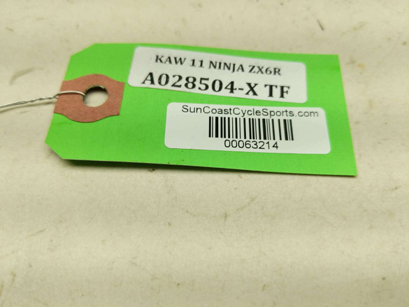 tag 11 Kawasaki ZX6R Ninja Negative Battery Cable Terminal B - Sun