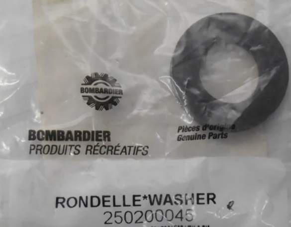 NEW Genuine BRP Snowmobile, Can Am Maverick Outlander Washer OEM 250200045 NOS