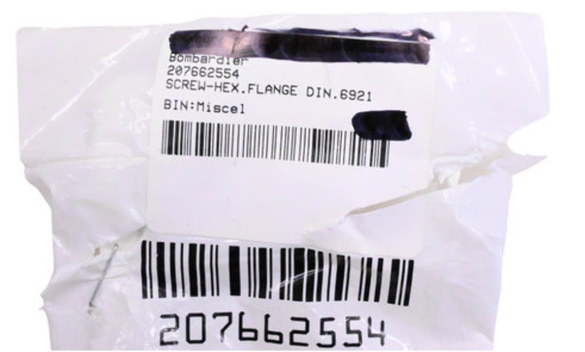 CAN-AM Hex. Flange Screw M6 X 35 OEM Part 207663554 ATV UTV Side-by-Side