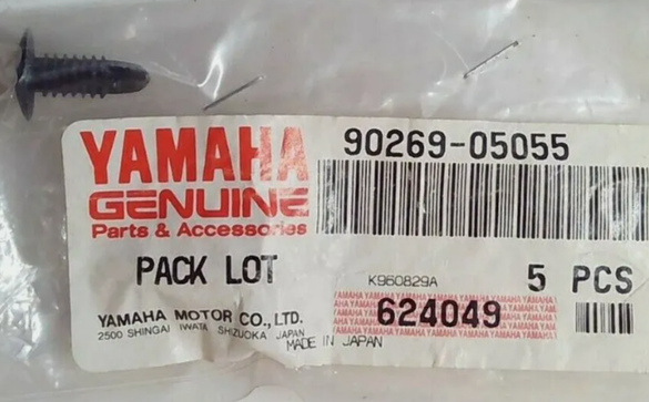 YAMAHA NOS Special Shape Rivet 90269-05055 ATV Motorcycle Snowmobile QTY 4