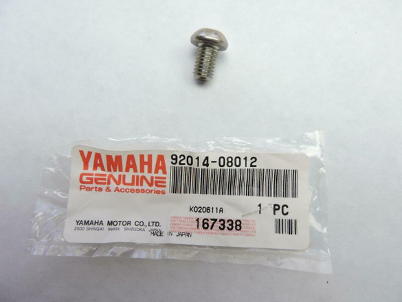 92014-05012 NOS Yamaha Button Head Bolt VMX1200 VMX12 XV1100 XV1600 S226s 92014-05012 NOS Yamaha Button Head Bolt VMX1200 VMX12 XV1100 XV1600 S226s