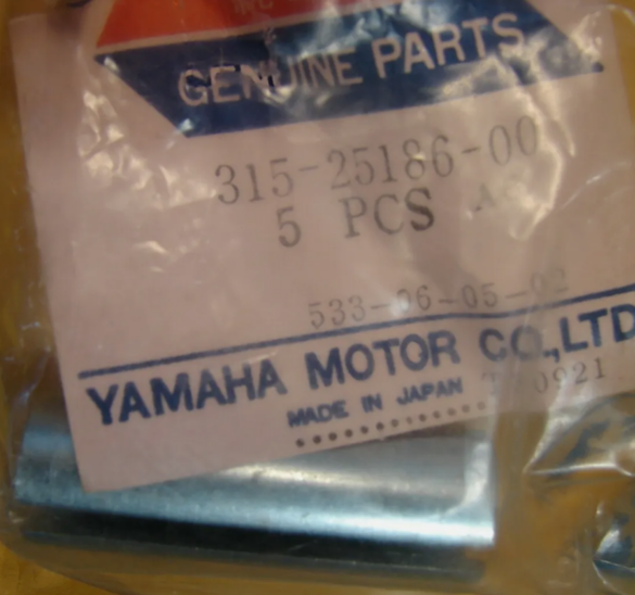 1972-1978 Yamaha AT CT DT MX TY YZ Front Wheel Sleeve Collar 315-25186-00 OEM