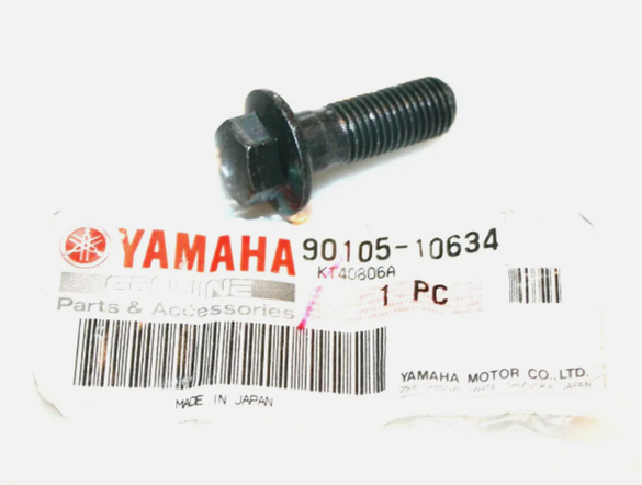 NOS OEM YAMAHA SNOWMOBILE BRAKE CALIPER MOUNT BOLT 90105-10634