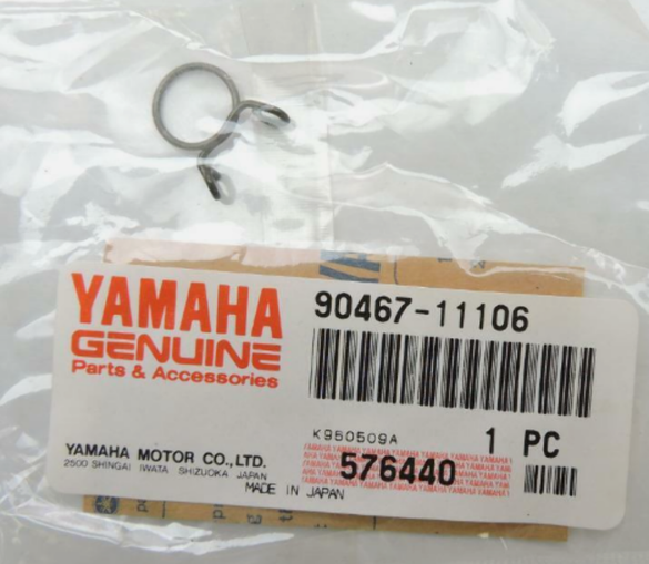 90467-11106 NOS Yamaha Clip TW200 FJ1200 FZ600 XT225 XT600 XVS650 90467-11106 NOS Yamaha Clip TW200 FJ1200 FZ600 XT225 XT600 XVS650