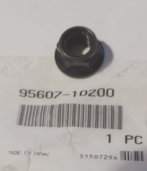 YAMAHA Rhino Grizzly Kodiak Self Locking Nut M10 95607-10200 QTY 2 NOS