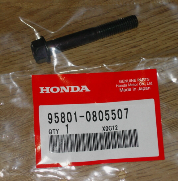 1979-2004 Honda CX500T CB GL VT TRX OEM NOS Flange Bolt 8x55 95801-0805507