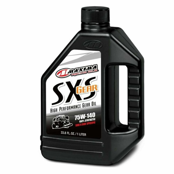 MAXIMA SXS 100% Synthetic Gear Oil 75W140 1 Liter UTV ATV 40-46901
