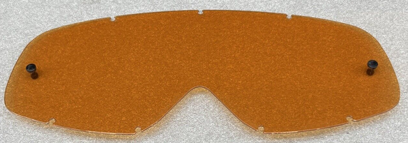 1990-2015 Oakley O-Frame MX Goggles Lexan Persimmon Amber Lens 01-144