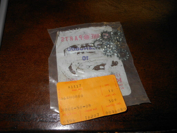 NOS Kawasaki 8 mm Lock Washer 464H0800 QTY 10