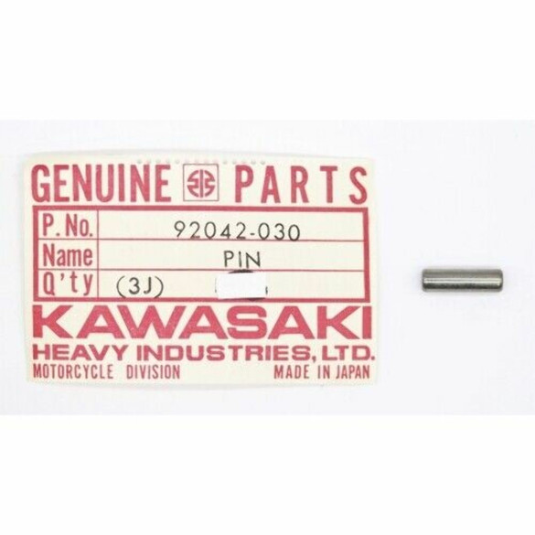 NOS Kawasaki Gear Change Drum Pin ZX750 KZ750 ZX1000 KX125 PART# 92042-030
