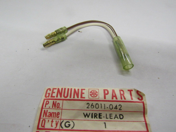 1972 KAWASAKI G3 G3SS G3TR 90cc Wire Lead Short OEM 26011-042