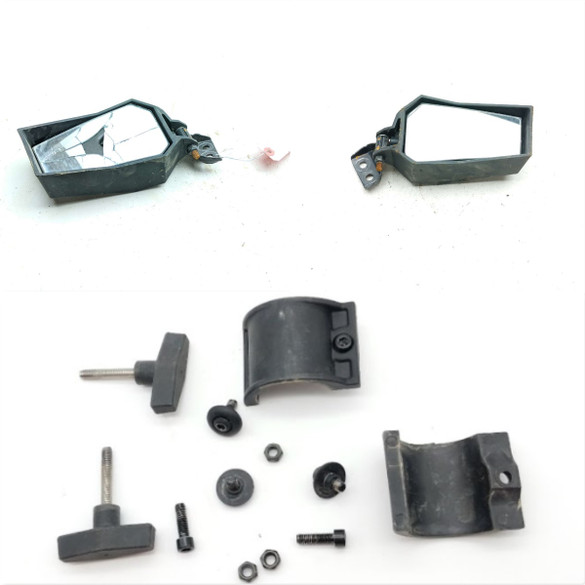 16 Polaris RZR S 900 Front Left & Right Rearview Mirrors