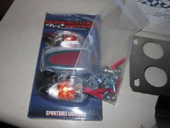 2007-2012 Honda CBR600RR Competition Werkes Fender Eliminator Kit 1H607