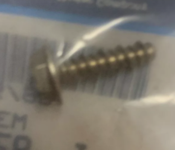 QUICKSILVER MERCURY MERCRUISER Sterndrive Screw Bolt .375-16X1.25 10-19925125