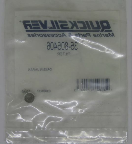New Mercury Mercruiser Quicksilver Oem Part # 35-805406 Filter