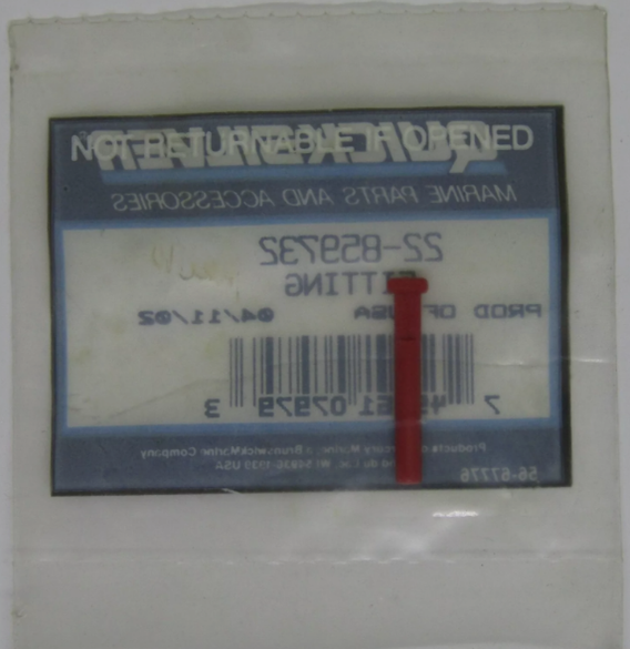 1994-Current Mercury Mariner Outboard Fuel Line Fitting QUICKSILVER 22-859732