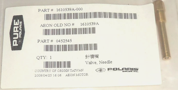 2001-2023 Polaris Predator Sportsman Outlaw RZR OEM Carburetor Needle ...