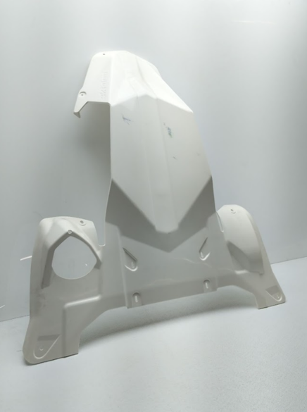2017-2024 Ski-Doo REV Gen4 White Full Body Skid Plate 860201443 NO HDW OPEN BOX