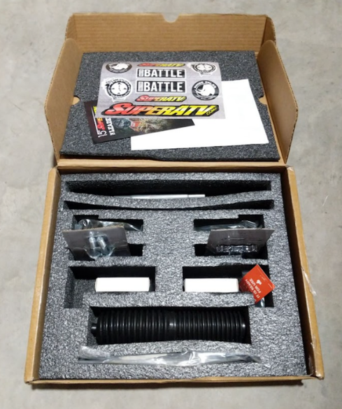 2014-2024 SuperATV Polaris RZR XP 1000 Heavy-Duty Swaged Tie Rod Kit AT0-1024