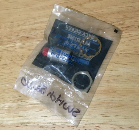 Quicksilver Mercury Mariner Outboard Remote Control Switch 87-68033