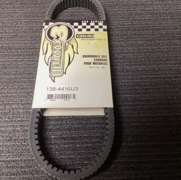 Ultimax 138-4416U3 Snowmobile Drive Belt Yamaha Phazer Venture Apex RS