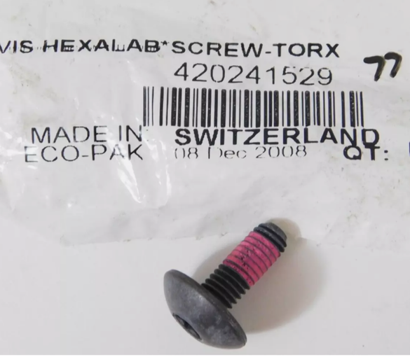 1 NEW Can-Am BRP Torx Screw M6x16 Outlander Quest OEM 711241526 NOS QTY 2