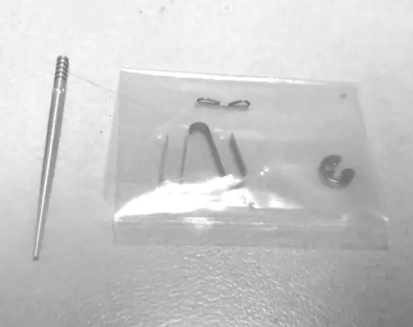 NOS Yamaha OEM Needle Set 1985-1988 YFM80 55X-1490J-00