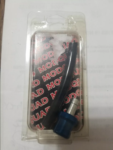 NOS ModQuad Billet Breather Cap BV-1BL Blue -3" Hose 28-42504