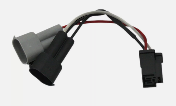 CUSTOM DYNAMICS Harley 14up Road King LED TruBEAM H4 Adapter Harness 2001-1264