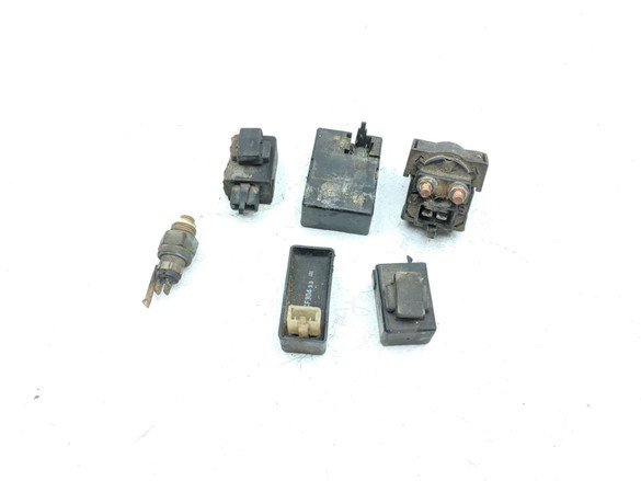 84 85 Honda Sabre VF1100S V65 Relay Sensor Set Starter Relay Temp Sensor Omron