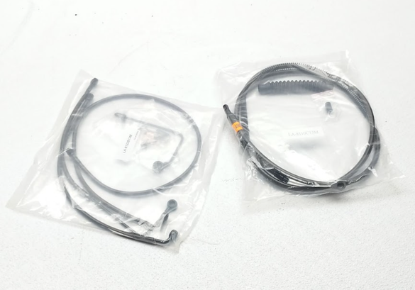 0662-0438 - LA CHOPPERS Handlebar Cable/Brake Line Kit 0662-0384 INCOMPLETE