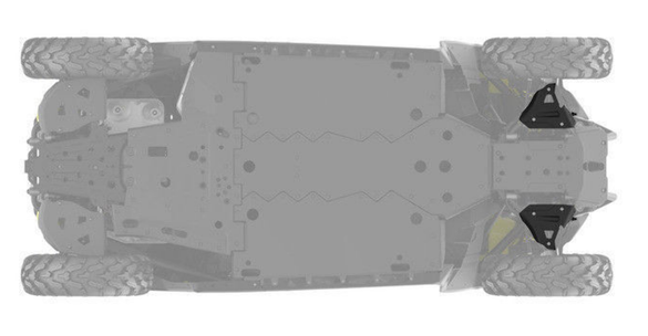 2018-2024 Can-Am Maverick Trail Sport Front A-Arm Protectors 715008278 OEM