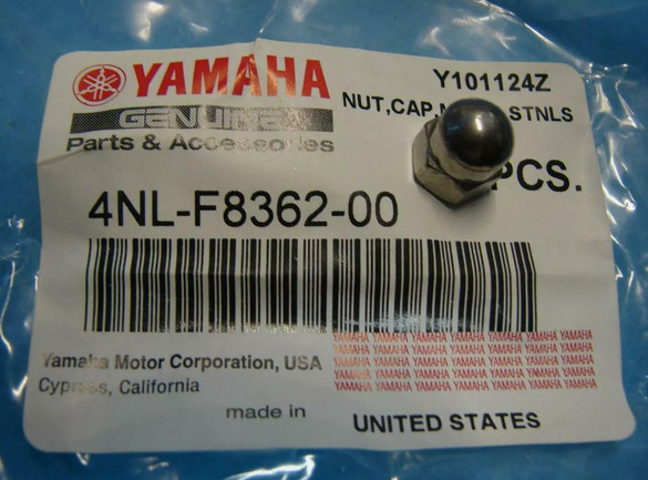NOS YAMAHA XVZ1300 XV1600/1700 1996-2006 NUT CAP PART# 4NL-F8362-00
