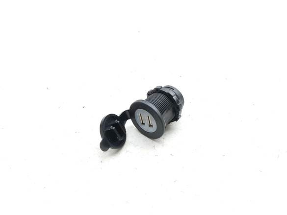 21 Can Am Spyder Ryker 600 Screw Mount Dual LED USB Socket With Protective Cap