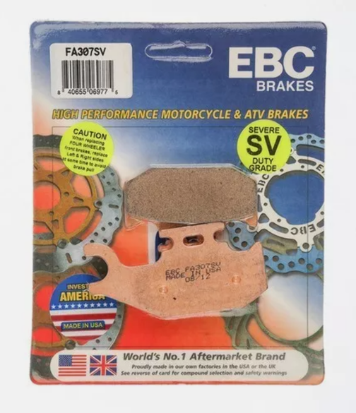 2003-2015 Can-Am Outlander Renegade Commander Maverick EBC SV Front Brake Pads