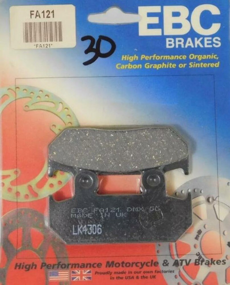 NEW EBC Organic Brake Pads Honda CBR600 CBR600F Hurricane FA121