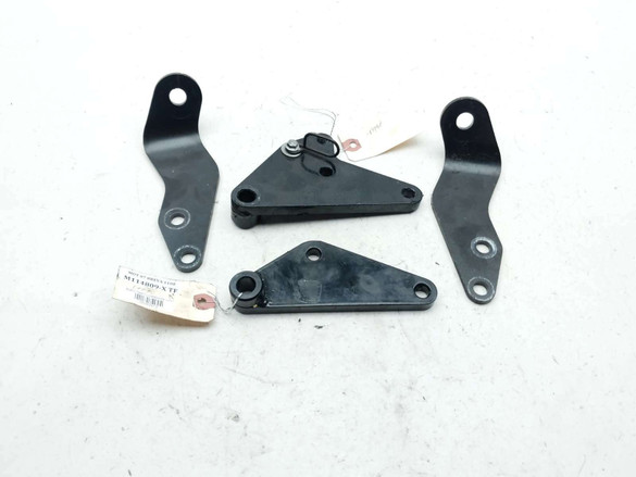 07 Moto Guzzi Breva 1100 Engine Motor Mount Bracket Set