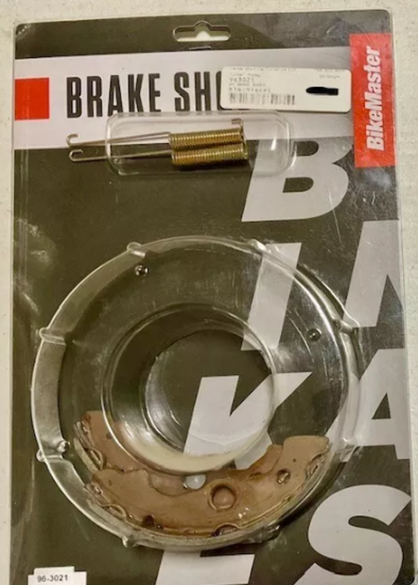 BIKE MASTER BRAKE SHOES W/ SPRINGS 96-3021
