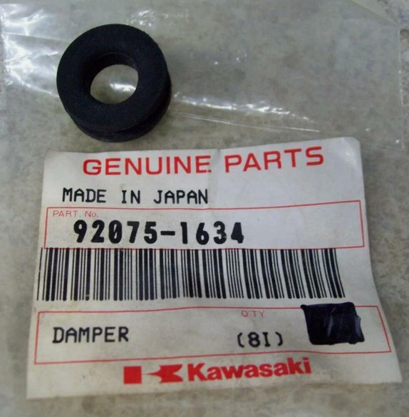NOS Kawasaki EN500 EX500 ZX600 Ninja 250 Vulcan Rubber Damper 92075-1634