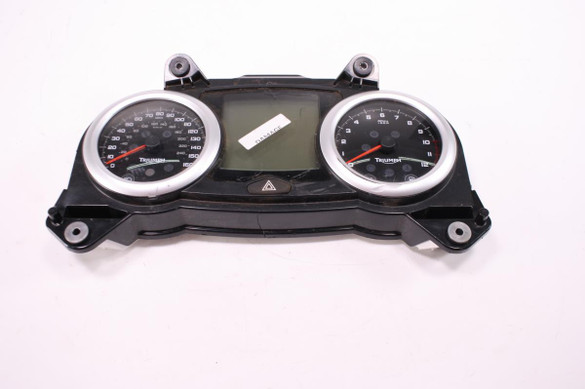 13 Triumph Trophy 1200 SE Gauge Cluster Speed Speedometer Tach Meter DAMAGED 2504127 13 Triumph Trophy 1200 SE Gauge Cluster Speed Speedometer Tach Meter DAMAGED 2504127
