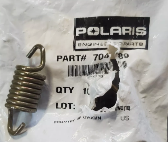 1996-2024 Polaris ATV UTV Snowmobile Exhaust Spring 7041789